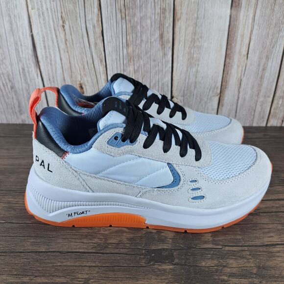 Municipal Origin Sneakers Women's Sz 7-7.5 Ice Ice Poppy w/Extra Laces (NWOB) - Picture 3 of 9